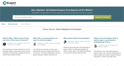 Desktop Screenshot of classic-movies.yoexpert.com