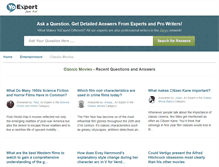 Tablet Screenshot of classic-movies.yoexpert.com