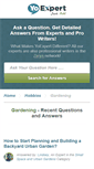 Mobile Screenshot of gardening.yoexpert.com