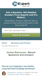 Mobile Screenshot of human-resources.yoexpert.com