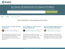 Tablet Screenshot of bed-and-breakfasts.yoexpert.com